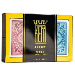 Plastične kartice - KEM Arrow Wide Jumbo Index - dvojni...
