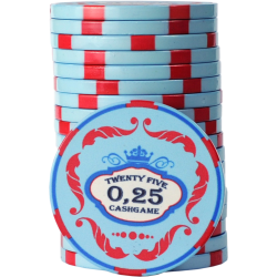 Pokerset Keramik - Crown Cashgame 1000 MIX IT