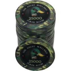 Pokerisarja keraaminen - Angry Mallard 500
