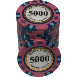 Poker Chip - Monte Carlo 5,000