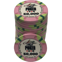 Pokerset Keramik - WSOP Ace High 500  MIX IT