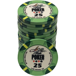 Pokerset Keramik - WSOP Ace High 500  MIX IT