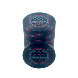 Pokerset Keramik - Gambler Palace 1000 MIX IT
