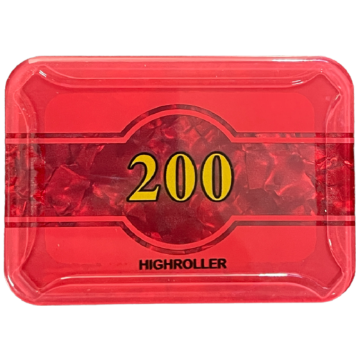 Plaque - Highroller 200