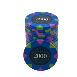 Pókerzseton - Bank 2,000