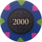 Pókerzseton - Bank 2,000