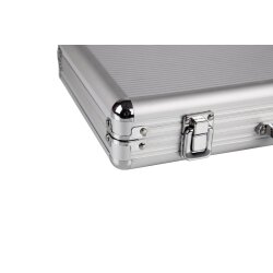 Chipkoffer - Alu Case 500 Silber - 43mm