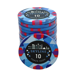 Pokerset Keramik - SKYLINE Cashgame 500 Highroller