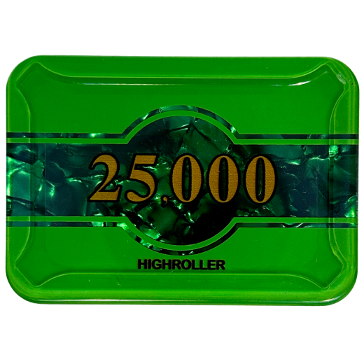 Placa - Highroller 25.000