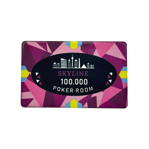 Emléktáblák - PLAQUE Skyline 100,000