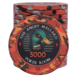 Pokerset Keramik - Angry Mallard Turnier 1000 MIX IT