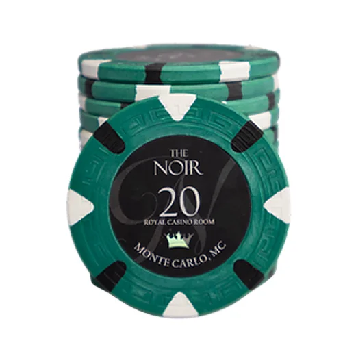 Clay Pokerchip - The Noir 20