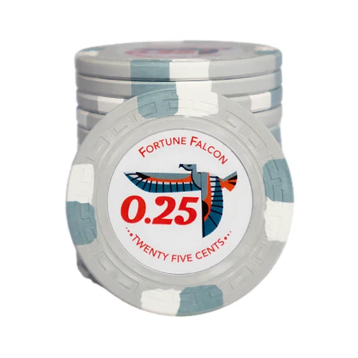 Clay Pokerchip - Falcon 0.25