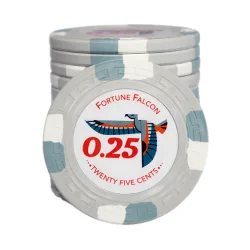 Clay Pokerchip - Falcon 0.25