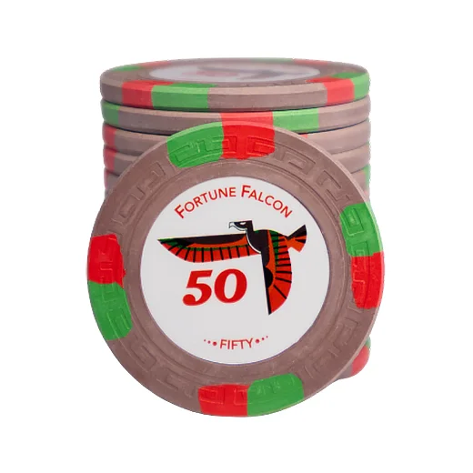 Clay Pokerchip - Falcon 50