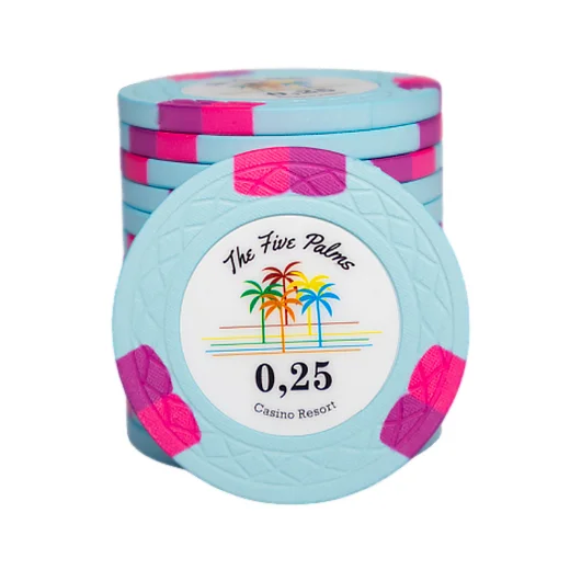 Pokerchip - The Five Palms 0.25