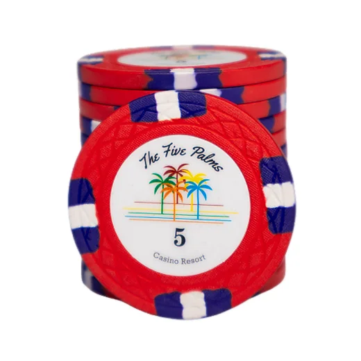Pokerchip - The Five Palms 5