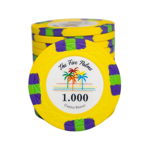 Pokerchip - The Five Palms 1.000