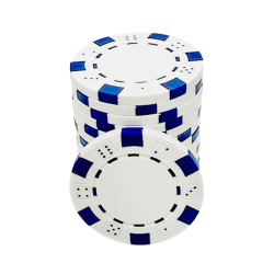 Poker Chip - Dice white