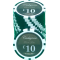 Pokerchip LAZAR - Cash Game 10 EUR