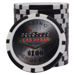 Poker Chip - Vegas Nevada 100
