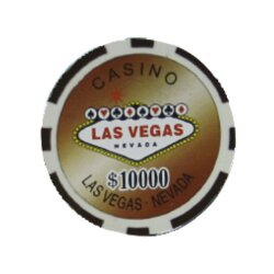 Poker Chip - Vegas Nevada 10,000